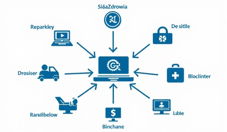 Diagram przedstawiający połączenia między stroną Silazdrowiaonline a zewnętrznymi stronami internetowymi